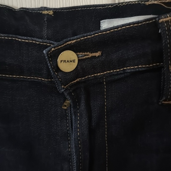 Women's frame le high skinny Jeans size 30 altered to a size 28 - Picture 3 of 6